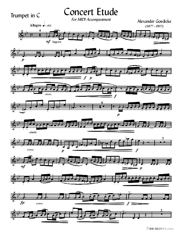 goedicke trumpet